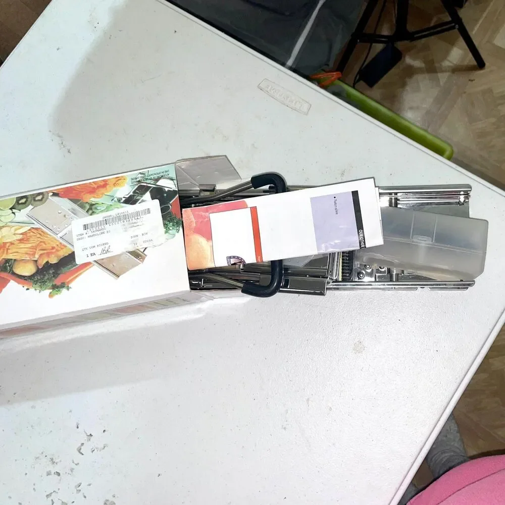 Libertyware MAND1 Stainless Steel Mandoline Slicer Adjustable Pro Tool Cookware